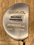 Solo Golf Putter Iso-poly Weighting Enterprise 1/2 Usa 42 3/4 Inches Long. Fixed Price $54.99.