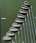 Ping G2 Iron Set 3-SW(9 Clubs)green Dot Upright New Golf Pride Grips. Fixed Price $199.00.
