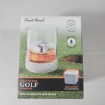 New Final Touch Hole-in-one Golf Glass Tumbler Bpa Free Ice Cube Mold. Fixed Price $15.99.