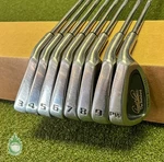 Used Rh Arnold Palmer The Standard Irons 3-PW Regular Flex Steel Golf Club Set. Fixed Price $129.99.