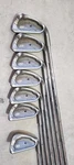 Ping Isi Black Dot Karsten Jz Shafts Rh 7 Irons Set 3-8 + Sw Needs New Grips. Fixed Price $115.00.