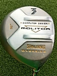 Spalding Molitor Oversize 3 Wood 16* Rh 40" Ladies Steel /nice Grip /GW2925. Fixed Price $9.95.
