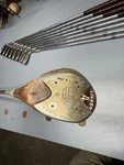 Vintage Kenneth Smith Hand Made Golf Club Set 4W, 2-9I Men Rh. Fixed Price $80.00.