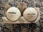 Vintage Spalding Golf Balls Pair Of Centennial And Air-flite #2. Fixed Price $5.00.