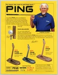 Ping Golf Putter Anser Pal CU5 Karsten Clubs Pride 1994 Vintage Print Ad. Fixed Price $12.85.