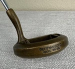 Vintage Putter Northwestern BR-20 Brass Steel Shaft. Fixed Price $37.95.