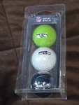 Team Golf Nfl Seattle Seahawks Regulation Balls 3-PACK. Fixed Price $14.44.