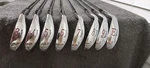 Shiny Rare Ben Hogan Radial Forged Irons 3-E 8 Clubs No Underline Original APEX3. Fixed Price $259.99.