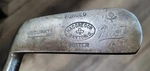 Antique Vintage 1920'S Left Hand Macgregor Pilot Hickory Wood Shaft Golf Putter. Fixed Price $59.00.