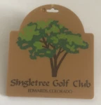 Singletree Golf Club Bag Tag Edwards Colorado Pga Doug Nelson Pro Resort. Fixed Price $5.00.