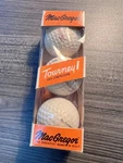 Vintage Macgregor Tourney Golf Balls 3 Pack Sleeve New Old Stock. Fixed Price $18.99.