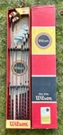 New Set Wilson Patty Berg Ladies Rh Golf Clubs Irons Woods Putter Cup Defender. Fixed Price $250.00.
