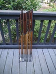 10-CLUB Set Antique Hickory Wood Shaft Macgregor Duralite 1-10. Fixed Price $899.89.