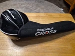 Nickent Genex Cross Golf Club Head Cover Black Hybrid & Iron. Fixed Price $9.99.