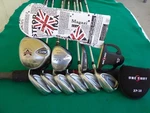Adams Macgregor Irons Driver Wood Hybrid Putter Complete Golf Club Set Mens Rh. Fixed Price $199.00.