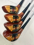 Macgregor Tourney Velocitized Driver Persimmon Fairway Wood Set 4 Clubs. Fixed Price $269.99.