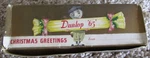 Vintage Colorful Xmas Sleeve Of 3 Unused Wrapped Dunlop 65 Golf BALLS-1950'S. Fixed Price $120.00.