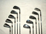 Ben Hogan Apex Forged Irons 4-9 E,f,s Wedge Stiff #4 Flex Steel Shafts. Fixed Price $299.95.
