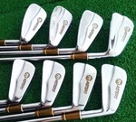 Vintage Macgregor Masters Iron Set 3-W W/ Tour Flight Steel Shafts. Fixed Price $185.00.