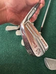 Golf Wilson Sam Snead Champ Vintage 2- (no 5) Irons REG.15985 New Grips. Fixed Price $120.00.