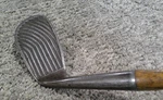 Vintage Spalding Kro Flite Dedstop F-8 Waterfall Face Mashie Niblick Golf Club. Fixed Price $249.90.