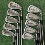 Wilson Staff Rm Midsize Forged Irons Set 1-PW, Stiff Flex Steel, Right Handed Rh. Fixed Price $178.00.