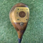 Wilson Cjn 430B Cleek Steel Shaft Rh 41"ROUNDED Bottom Leather Grip Scarce. Fixed Price $60.00.