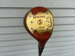 Right Handed Spalding Reg No. 2250 3 Wood W/ Steel Shaft. Fixed Price $14.95.