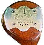 Spalding Model 84 Registered 6022W Persimmon Driver Rh Steel 42.5" Good Grip Hc. Fixed Price $34.95.