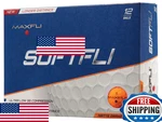 Maxfli Softfli Matte Golf Balls Orange. Fixed Price $55.76.