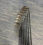 Ping Karsten Ii Iron Set 3-PW & Sw Graphite Firm Shafts, Original Grips Vtg. Fixed Price $99.99.