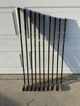 Wilson Deep Red Golf Club Set - 10 From 3 To Sand. Fixed Price $175.00.