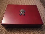 Wooden Golf Box With Playing Cards - Great Condition!. Fixed Price $15.94.