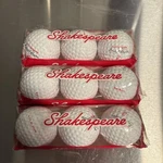 3 Sleeves Of 1960S Shakespeare Gary Player Golf Balls Original Packaging. Fixed Price $40.00.