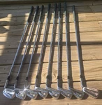 Wilson Sam Snead Blue Ridge Iron Set 8 Pc. 3-9 Pw Flex Unilite Steel Shaft Rh. Fixed Price $79.92.
