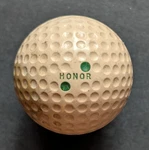 Vtg - Honor Golf Ball Spalding Double Green Dot. Fixed Price $30.00.