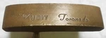 Amf Voit Tornado Brass Putter 35" - Aluminum Shaft Golf Pride Fine Line Grip. Fixed Price $24.99.