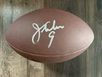 Jim Mcmahon Signed Chicago Bears Wilson Official Nfl Replica Football (beckett). Fixed Price $90.00.