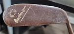 Antique Vintage Wilson Gene Sarazen 7.25" Hosel Hickory Wood Shaft Golf Putter. Fixed Price $79.00.