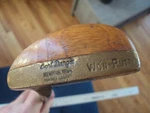 Bert Dargie Won-putt Hand Made Putter 35.5" Wood/brass. Fixed Price $59.99.