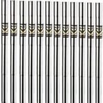 Apollo Steel Golf Shafts Stepped Irons .370" & Woods .335" (all Flexes) 5+SETS. Fixed Price $45.90.