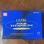 Wilson Ultra Tour Titanium Straight Distance Golf Balls White 12 Pack. Fixed Price $20.01.