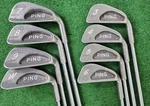 Ping Karsten 1 Iron Set Orange Dot 3-PW Rh Jumbo Grips Matched Serial # Vtg. Fixed Price $104.99.