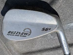 Affinity Buzzsaw Rough Face Power Spin Wedge 56 Deg Golf Club Right-handed 35.5". Fixed Price $24.99.