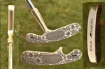 Custom Gold Wilson Augusta Putter Engraved Azaleas / Right & Left Hand 34". Fixed Price $134.96.