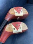 Spalding Persimmon & 3 Wood Reg No 2250 Fay Crocker Personal Model 1954-1961. Fixed Price $29.95.