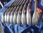 Ben Hogan Radial Golf Clubs 3-EW Irons Plus Sure Out Sand Wedge ,rh, Reg Shaft. Fixed Price $89.99.