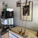 Antique Hickory Shafted T.stewart Iron, Wilson Triumph Macgregor Woods Nice!. Fixed Price $149.95.