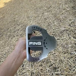 Ping Craz-e Mallet Putter Golf Club Silver Black Superstroke Grip Usa. Fixed Price $75.00.
