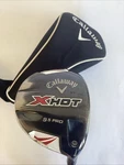 Callaway X Hot Pro Driver 9.5* With Aldila Trinity 65-R Regular Graphite Shaft. Fixed Price $129.00.
